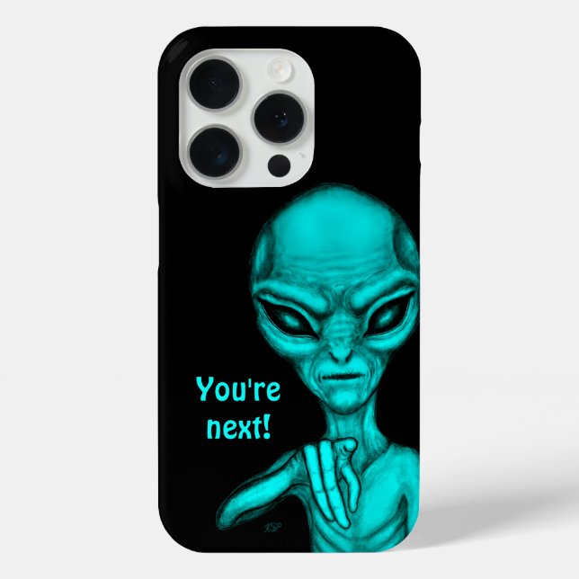 Schlechte Alien, Sie sind als Nächstes dran! Case-Mate iPhone Hülle (Rückseite)