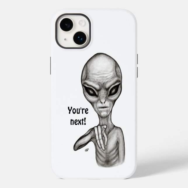 Schlechte Alien, Sie sind als Nächstes dran! Case-Mate iPhone Hülle (Rückseite)