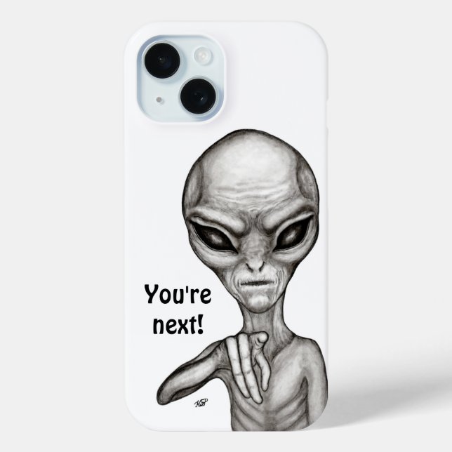 Schlechte Alien, Sie sind als Nächstes dran! Case-Mate iPhone Hülle (Rückseite)