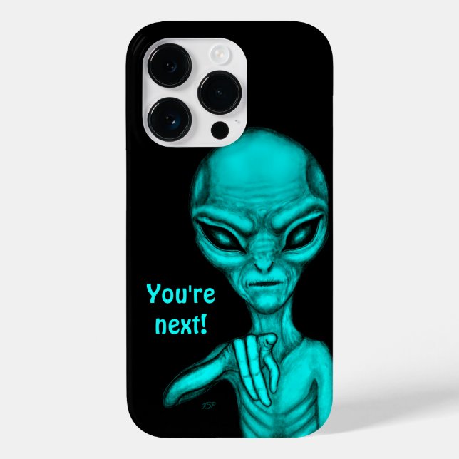 Schlechte Alien, Sie sind als Nächstes dran! Case-Mate iPhone Hülle (Rückseite)