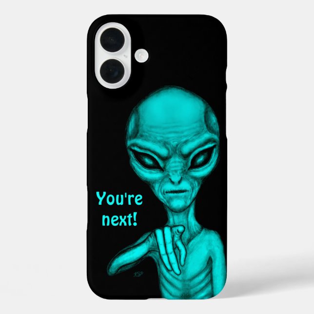 Schlechte Alien, Sie sind als Nächstes dran! Case-Mate iPhone Hülle (Rückseite)