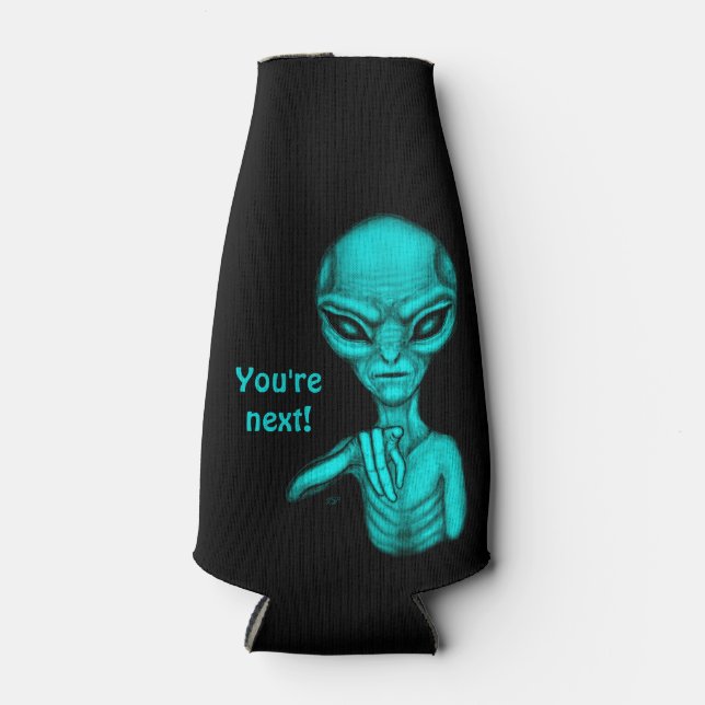 Schlechte Alien, Sie sind als Nächstes dran! Flaschenkühler (Vorderseite)