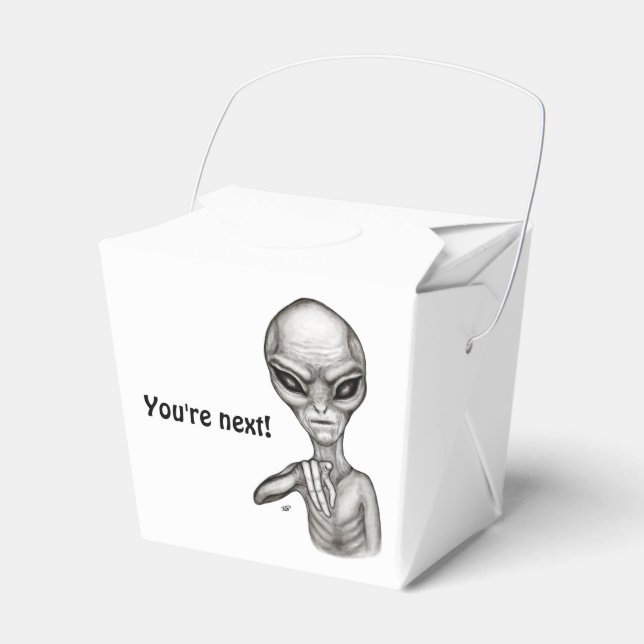 Schlechte Alien, Sie sind als Nächstes dran! Gesch Geschenkschachtel (Vorderseite)