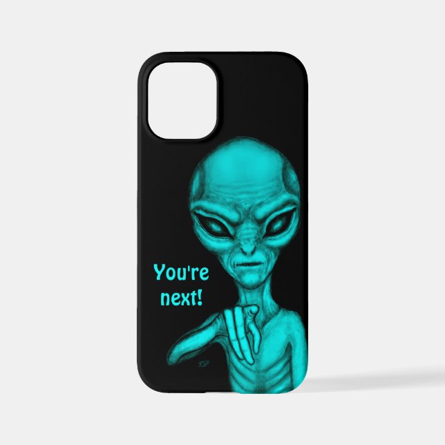 Schlechte Alien, Sie sind als Nächstes dran! iPhone Hülle (Rückseite)