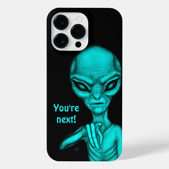 Schlechte Alien, Sie sind als Nächstes dran! iPhone Hülle (Rückseite)