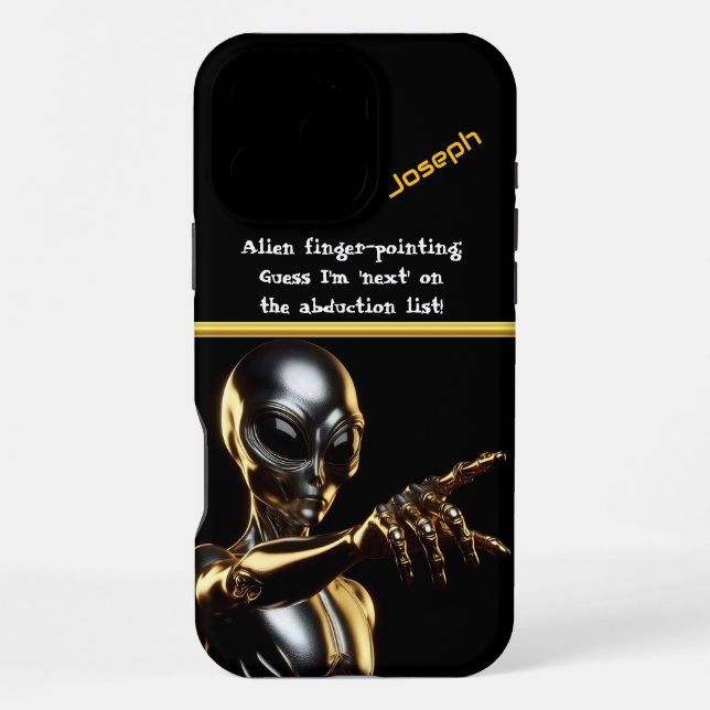 Schlechte Alien, Sie sind als Nächstes dran! iPhone Hülle (Rückseite)