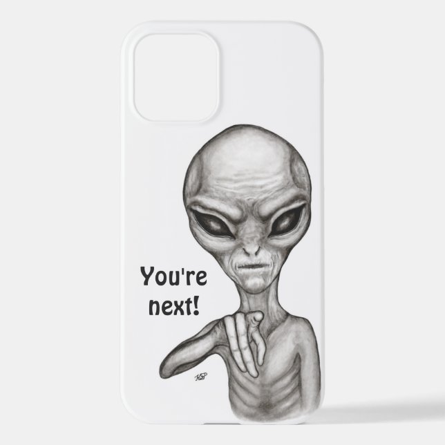 Schlechte Alien, Sie sind als Nächstes dran! iPhone Hülle (Rückseite)