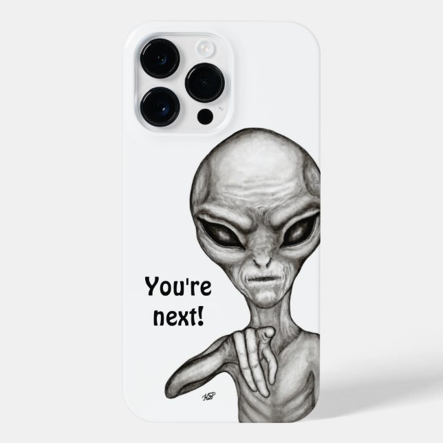 Schlechte Alien, Sie sind als Nächstes dran! iPhone Hülle (Rückseite)