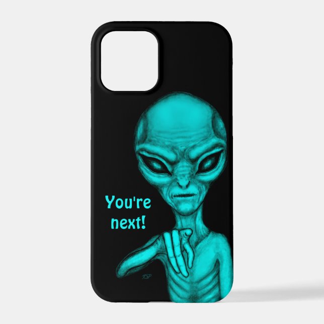 Schlechte Alien, Sie sind als Nächstes dran! iPhone Hülle (Rückseite)