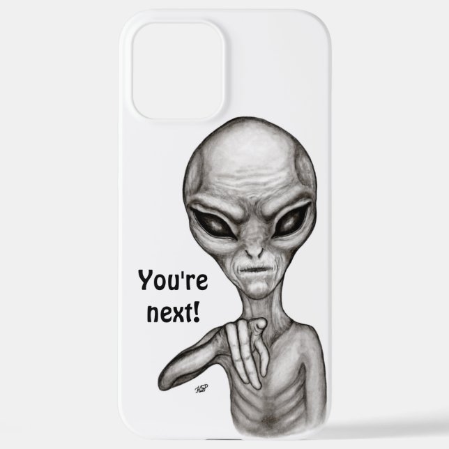 Schlechte Alien, Sie sind als Nächstes dran! iPhone Hülle (Rückseite)
