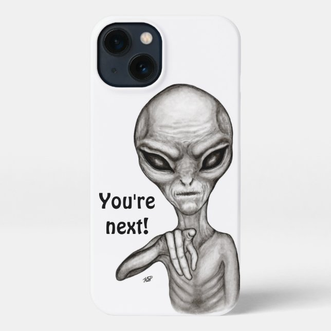 Schlechte Alien, Sie sind als Nächstes dran! iPhone Hülle (Rückseite)