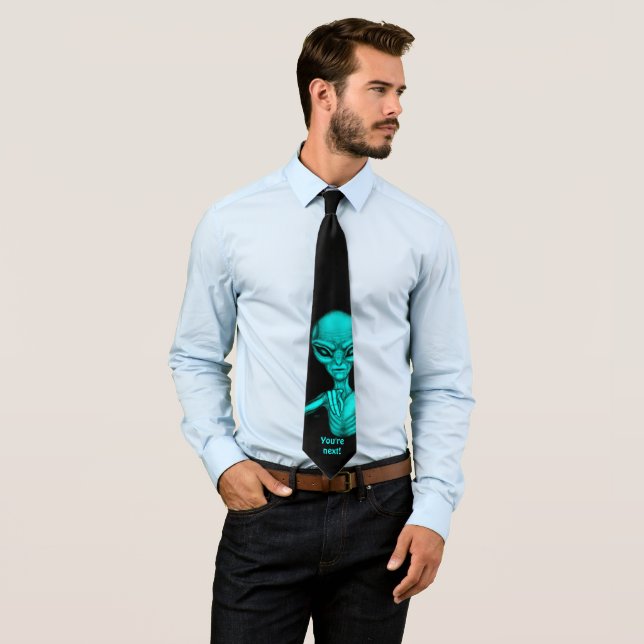 Schlechte Alien, Sie sind als Nächstes dran! Krawatte (Beispiel)