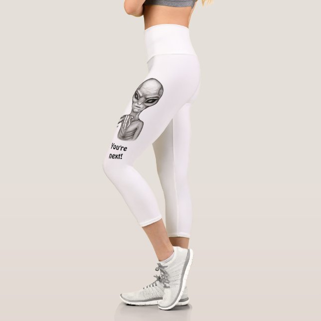 Schlechte Alien, Sie sind als Nächstes dran! Leggi Capri Leggings (Links)