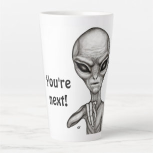 Schlechte Alien, Sie sind als Nächstes dran! Milchtasse