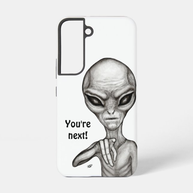 Schlechte Alien, Sie sind als Nächstes dran! Samsung Galaxy Hülle (Rückseite)