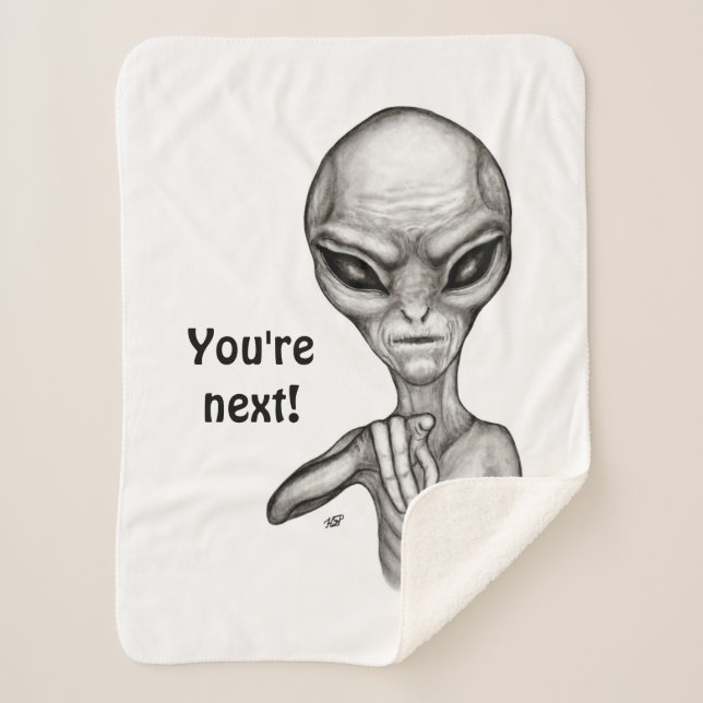 Schlechte Alien, Sie sind als Nächstes dran! Sherp Sherpadecke (Vorderseite)