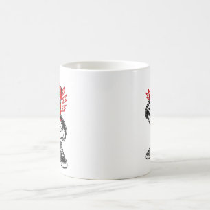 Schlechte Angewohnheiten Comic Streetwear Herren T Kaffeetasse
