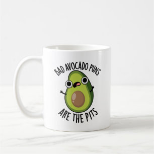 Schlechte Avocado-Punnen sind die Pits Funny Fruit Kaffeetasse