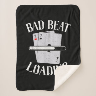 Schlechte Beat Ladung Texas Holdem Casino Lustiges Sherpadecke
