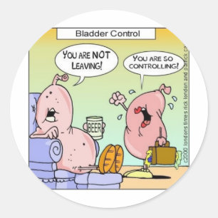 Schlechte Blase Beziehungen Funny Gifts & Collecti Runder Aufkleber