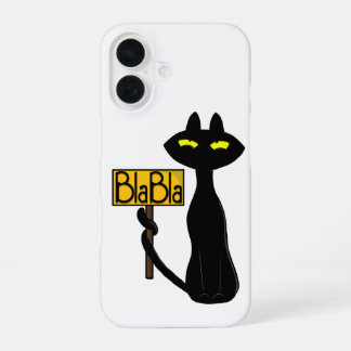 Schlechte Boogie - Die Katze - " BlaBla" Handyhül iPhone 16 Hülle