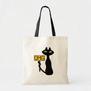 Schlechte Boogie -Die Katze- "OMG" lustige Trageta Tragetasche