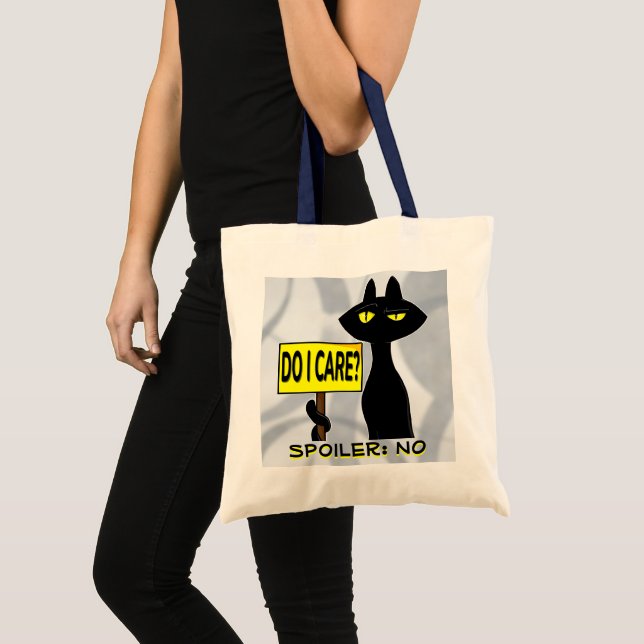 Schlechte Boogie Lustige Tragetasche - Kümmert es  (Vorderseite (Produkt))