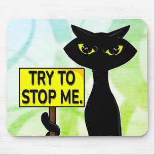 Schlechte Boogie Lustiger Versuch, mich aufzuhalte Mousepad
