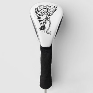 Schlechte Clown Golf-Kopf-Abdeckung Golf Headcover