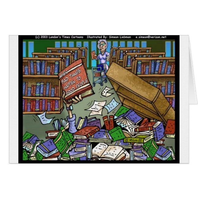 Schlechte Dinge passieren 2 gute Leute Spaß Gesche (Vorderseite (Horizontal))