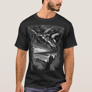 Schlechte Engel - Gustave Dore T-Shirt