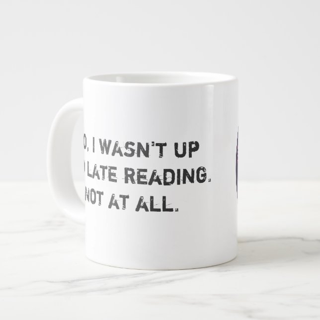 Schlechte Entscheidungen Buchclub Extra Grosses Ka Jumbo-Tasse (Vorderseite Links)