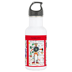 Schlechte Geschöpfe Edelstahlflasche