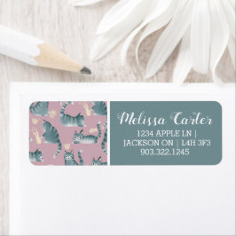 Schlechte graue Tabbattacke klopfen über