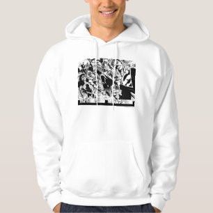 Schlechte Held-Platte Hoodie