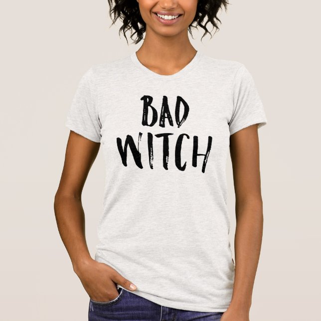 Schlechte Hexe T-Shirt (Vorderseite)