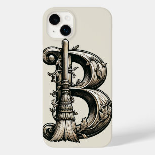 Schlechte Hexe Witchy Besen Buchstabe B Benutzerde Case-Mate iPhone 14 Plus Hülle