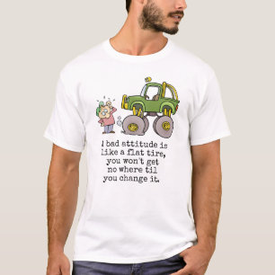 Schlechte Höhenangabe mit lustigem Cartoon aus Fla T-Shirt