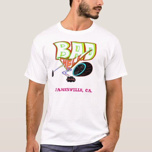 SCHLECHTE KARO-CHOPPER T-Shirt (Vorderseite)