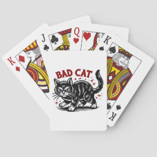 Schlechte Katze Spielkarten