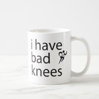 Schlechte Knie Kaffeetasse