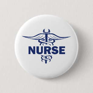 schlechte Krankenschwester Button