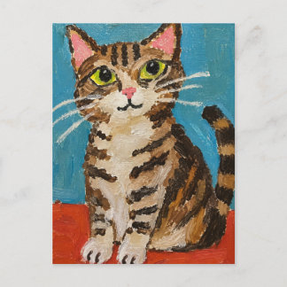 Schlechte Kunst #6: Kitty Katze Postkarte