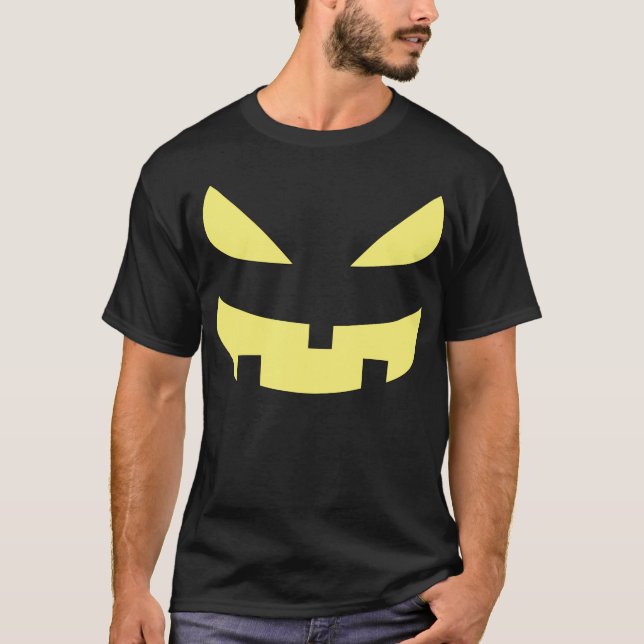 Schlechte Kürbislaterne T-Shirt (Vorderseite)