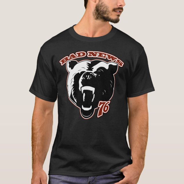 Schlechte Nachrichten Mädchen T-Shirt (Vorderseite)