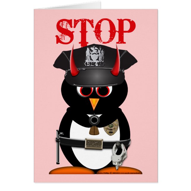 Schlechte Pinguin-Polizei gestohlen meinem Herzen (Vorne)