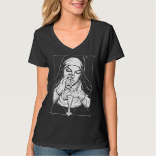 schlechte Religion unartige Nonnen T-Shirt