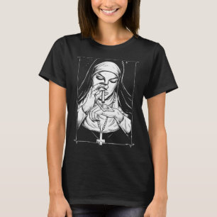 schlechte Religion unartige Nonnen T-Shirt