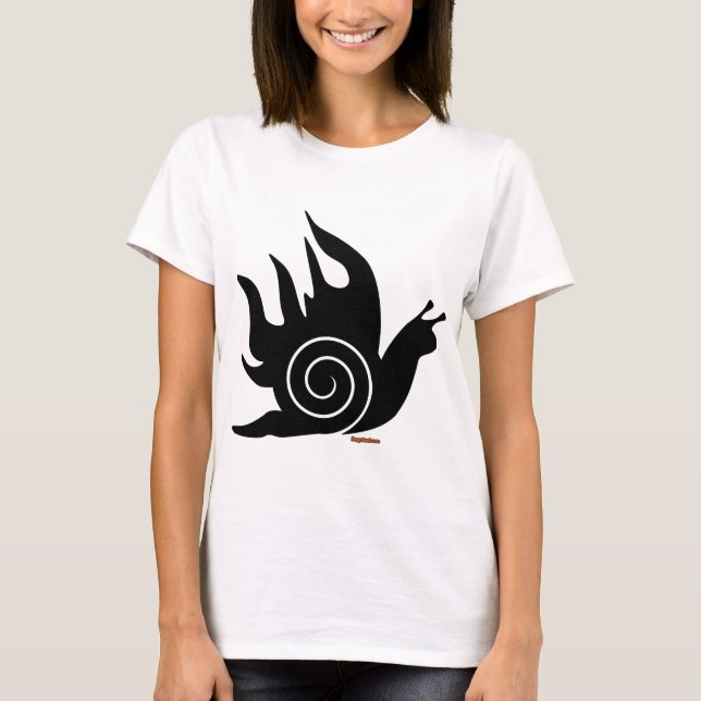 Schlechte Schnecke T-Shirt (Vorderseite)