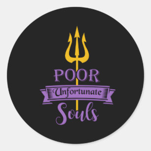 Schlechte Soule die besten aus der Meereshexe Runder Aufkleber